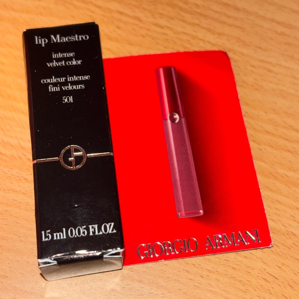 Giorgio Armani Lip Maestro liquid matte lipstick